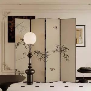 일본 병풍 3폭 가벽 인테리어 파티션 자개 추석 일식