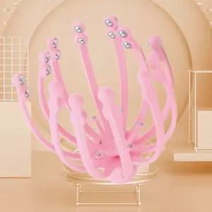 머리 두피 헤어 케어 지압용 안마 마사지기 실리콘 MNQ6+6HII