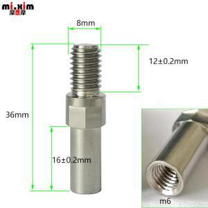 2개 티타늄 자전거 V 브레이크 스크류 보스 호환  포스트 마운트 M8 볼트
