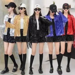 트로트의상 댄스 스팽글 반짝이 자켓 파티 밤무대 공연복