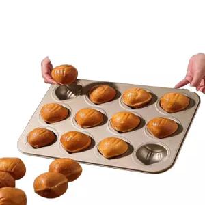 화과자 밤마들렌 틀 홈베이커리 논스틱 케이크 제과 몰드