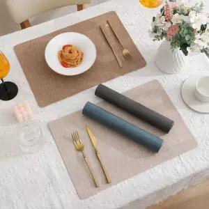 소프트 방수 식탁매트 식탁패드 테이블러너 테이블깔개 식탁러너 수저받침매트 식탁보