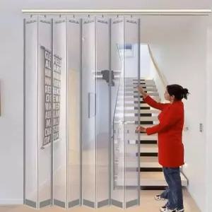 파티션 공간분리 홀딩도어 방풍 거실 보온 무타공 설치