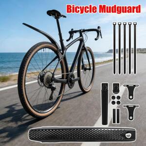 전면 후면 타이어 머드 가드 50mm 이하의 휠용 호환 범용 호환 자전거 휠 경량