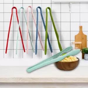 국산 튀김집게 실리콘 조리도구 주방집게 jop3+1Unh