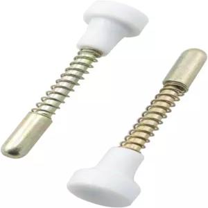 JCBIZ 10PCS M4x57 화이트 윈도우 스크린 플런저 래치