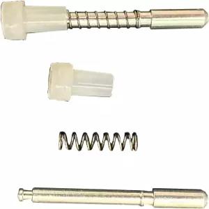 25팩 윈도우 스크린 화이트 캡스 플런저 래치 5/32인치 X 1-1/2