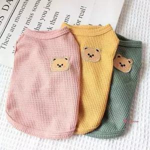 와플 나시 강아지옷ijk385