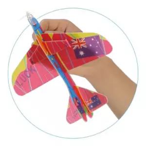 초등학생 장난감 선물 비행기 회전 글라이더 5개 교육