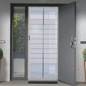 현관방충망 자동 출입문 롤 현관문모기장 방충문 시공 롤출입문ijk027
