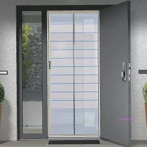 현관방충망 자동 현관문모기장 롤 출입문 시공 방충문 롤출입문mno550