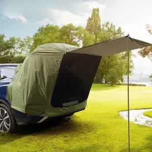 차량 차박 꼬리텐트 픽업 트렁크 박스칸 자동차 도킹 그늘막 캠핑 여행 쉘터