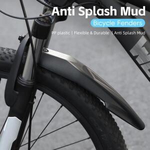 WEST BIKING 2피스 자전거 머드가드 보드 산악 앞뒤 먼지 범용 호환 라이딩 호환 액세서리