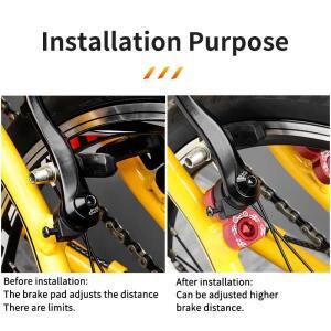 V 브레이크 확장 어댑터 406 ~ 451 접이식 자전거 14/16/18 인치 림 익스텐더