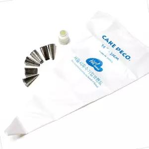 케이크데코 케이크 생크림깍지 GF 짤주머니 모양깍지 소 6종세트 생크림 데코레이션