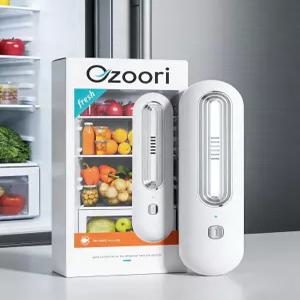 오주리 냉장고 탈취제 냄새 제거기 강력한 및 신선도 보존기 컴팩트하고 충전식 필터 필요 없음 음식 향상