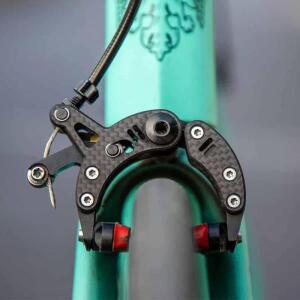 L8  도로 자전거 링 브레이크 클램프 호환 액세서리 카본 팔 티타늄 볼트 세트당 132g