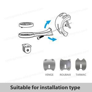 SL6/SL7 스템로드 바이크 아웃 전면 컴퓨터 마운트 홀더 스포츠 액션 카메라 자전거 조명용 호환 확장 지원