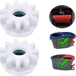 2Pcs 이지 걸레 페달 빗자루 스핀 교체 원웨이 클러치 베어링 버킷 기어 스프로킷 수리 Oceda Vilida 및