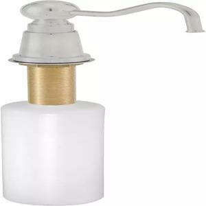 웨스트브라스 D217507 컨트리 모던 농가 스타일 주방 싱크대 데크 장착 액체 비누/손 소독제 디스펜서 리필