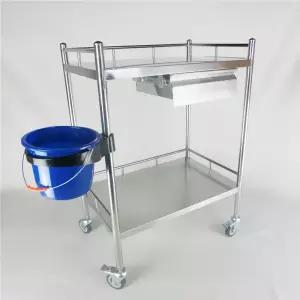 병원 의료용카트 스테인리스 이동식 서빙 병동 간호 수술 수술실 장비 선반 미용 의료용