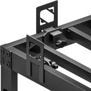 하보니즈드 매트리스슬라이드스토퍼 6PCS 금속 침대 프레임용 홀더 미끄럼 방지 매트리스개스킷 매트 조절