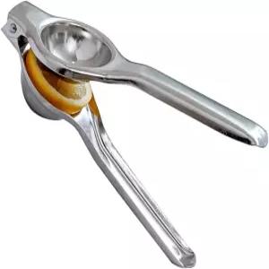 SAFIGLE 스테인리스 스틸 매뉴얼 레몬 라임 압착기 시트러스 주스 프레스 주방 및 바 사용을 위한 휴대용