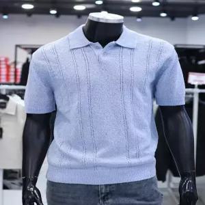 [STCO]STCO 세이브존04 SS 스카시 반팔 카라 니트 1KT25254 (48127151)