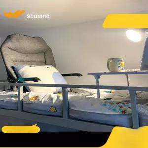 좌식 등받침 원룸 삼각 기울기 일체형 침대의자 사무실 쇼파 팔걸이 긴쿠션