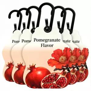 서랍 및 옷장용 석류 향 주머니6팩 EVA 소재 비즈가 포함된 오래 지속되는 가정용 향수 자동차 신발장