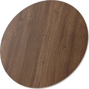 SSTBLEV 테이블 상판 31.5 u2033 원형 호두 소결석 - 다이닝 오 바 파티오의 열 스크래치 얼룩 방지 내후성