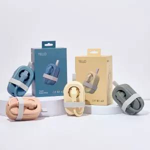 텔로 디자인 휴대용 여행용 30W 고용량 1구 멀티탭 어댑터 고속충전 USB C타입 콘센트