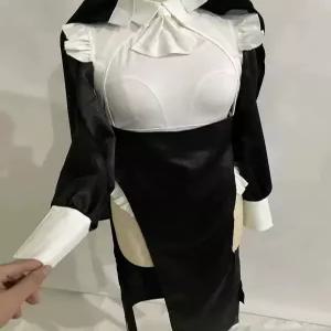 할로윈 코스프레 수녀 코스튬 고딕룩 파티복 연극의상 무대 컨셉 방송복