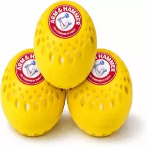 Arm Hammer OrderBusterz 냄새 제거 볼 마이어 레몬 3 카운트 옷장 서랍 햄퍼 및 작은 공간을 위한 베이킹