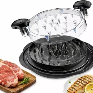 프리미엄 수동 식품 분쇄기 치킨 도구 대형 표준 크기 파워풀 돼지고기 및 소고기 키친프로 도구블랙