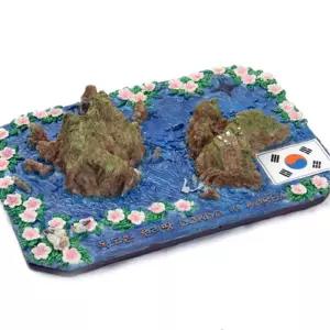 학교 관공서 태극기 독도 미니어처모형 과학관 교육용 선물용