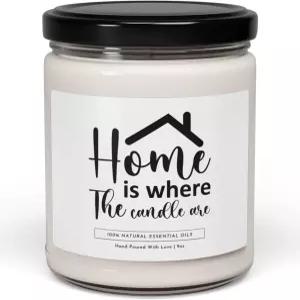 추억과 함께-럭셔리 향초 선물 재미있는 영감을 주는 소이 왁스 캔들 휴식을 위한 홈 데코 사무실 생일