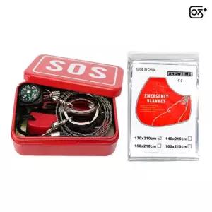 응급 키트 은박 담요 보온 비상 세트