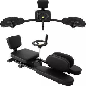 유연성 및 근력 강화 스플릿 머신 440파운드 강철 프레임 스트레치 가정용 헬스장 요가 체조 댄스 룸을