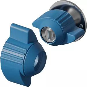 2팩 도어 노브 커버 미끄럼 방지 실리콘 그립 모든 1.77인치 관절염 및 노인 생활 보조기구에 적합 벽의