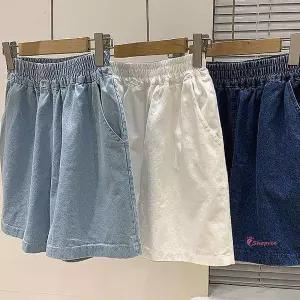 여성 밴딩 쇼츠 면반바지 팬츠 여름yza261