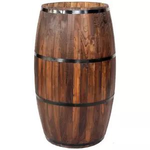 럼주통화분 술통 와인통 원목 원형 통나무 물구멍 오크통 목재