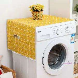 세탁기 패턴 전자레인지 포켓 냉장고 수납 커버 디자인wxy713