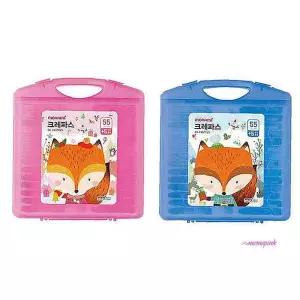 모나미 모니주 55+5색세트 크레파스 크레용cde907