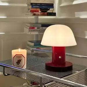 머쉬룸 조명 가정용 렘프 충전식 테이블 LED 단스탠드 북유럽 빈티지 버섯