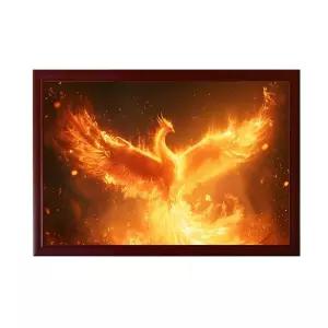 불사조 피닉스 패브릭 가림천 포스터 1 매장 무늬 대형 그림 가림막 거실 벽