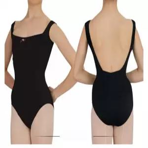 발레 레오타드 빅사이즈 스퀘어넥 성인 여성 체조복 바디수트 연습복 댄스