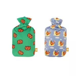 보온물주머니 2L 고급폴리커버 (물주머니+커버세트) 겨울필수품 온수주머니 찜질