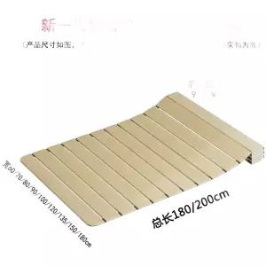 나무 접이식 쇼파겸침대 허리보호 침대 작은 단단한