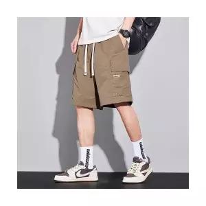 와유 남성 숏팬츠 쿨링 5부 반바지 여름 얇은 아우터 스포츠 비치 캐주얼 트렌드 하의 JEN2